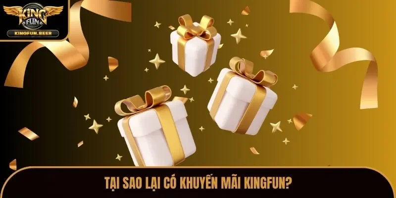 Tại sao lại có khuyến mãi Kingfun?